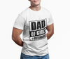 Dad of Girls Unisex Heavy Cotton Tee | Perfect Father's Day Gift, Family Matching Outfit, Dad Humor T-Shirt, Casual Wear, Gift for New Dads