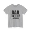 Dad of Girls Unisex Heavy Cotton Tee | Perfect Father's Day Gift, Family Matching Outfit, Dad Humor T-Shirt, Casual Wear, Gift for New Dads