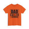 Dad of Girls Unisex Heavy Cotton Tee | Perfect Father's Day Gift, Family Matching Outfit, Dad Humor T-Shirt, Casual Wear, Gift for New Dads