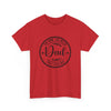 Father's Day Unisex Cotton Tee - The Man, The Myth, The Legend Shirt, Dad T-Shirt, Gift for Dad, Father's Day Gift, Birthday Tee
